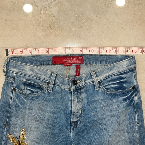 Guess Jeans; Melrose Flare. EUC. Size 29 with stretch. - Picture 8 of 13